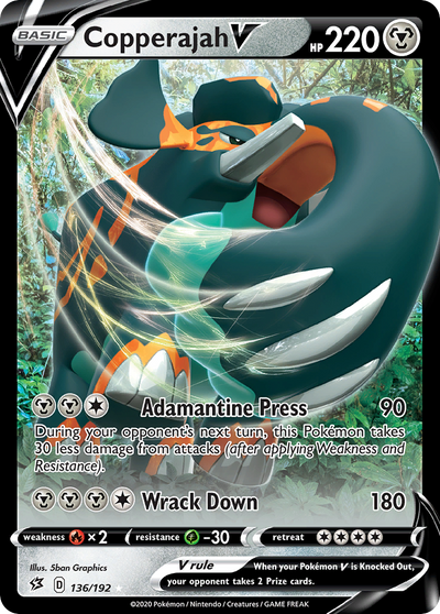 Copperajah V 136 192 Rebel Clash Holofoil