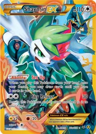 Shaymin EX - 77a/108 () Promo Holofoil