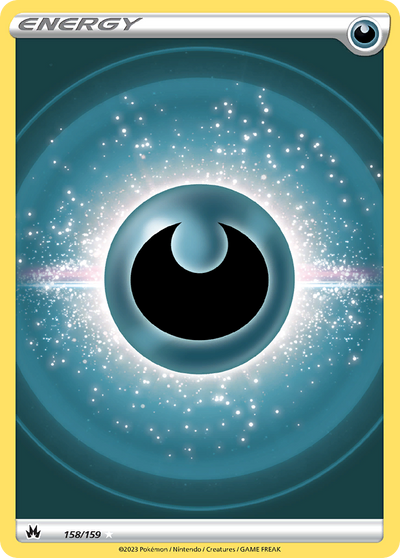 Darkness Energy 158 159 Crown Zenith Holofoil