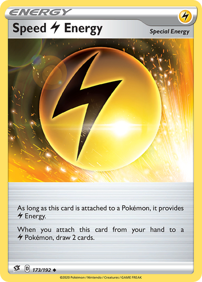 Speed Lightning Energy 173 192 Rebel Clash Reverse Holofoil