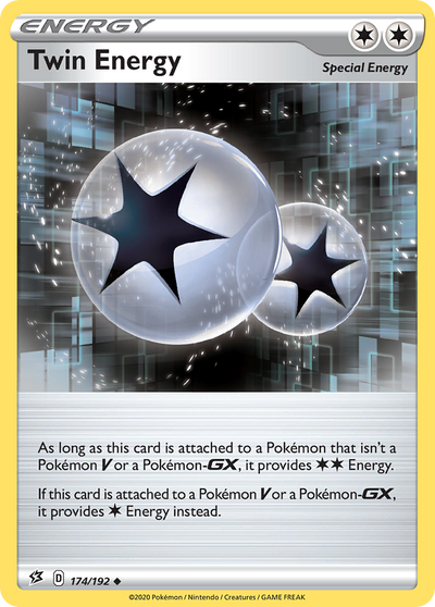 Twin Energy 174 192 Rebel Clash Reverse Holofoil