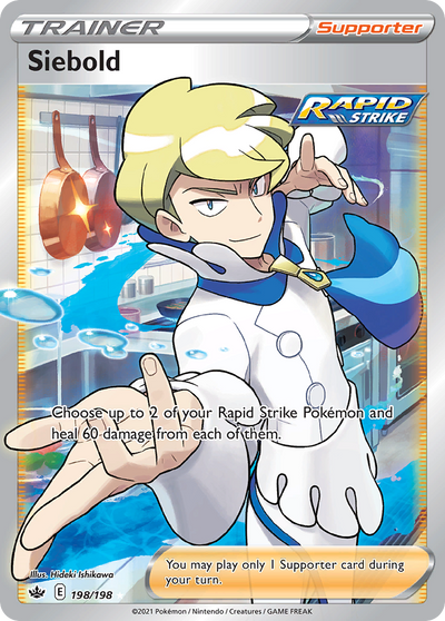 Siebold 198 198 Chilling Reign Holofoil
