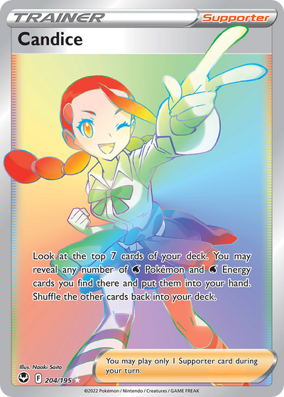 Candice 204 195 Silver Tempest Holofoil