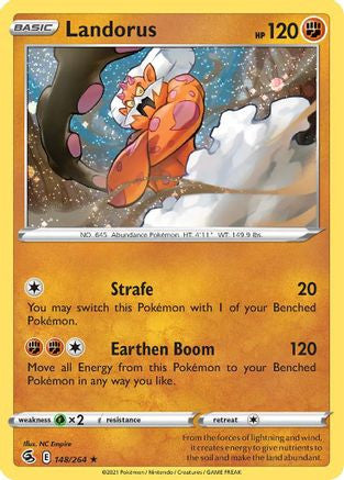 Landorus 148 264 Cosmos Holo 148 Blister Exclusives Holofoil