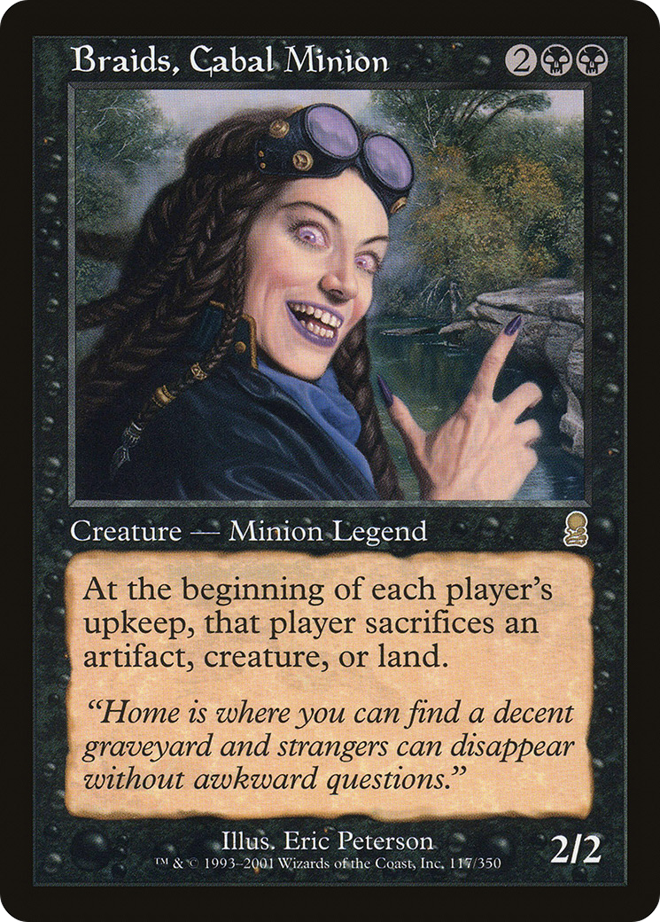 Braids, Cabal Minion (ODY-117) Foil