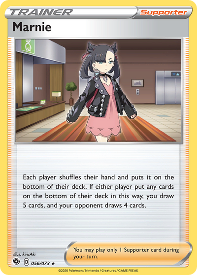 Marnie 56 73 Champions Path Holofoil
