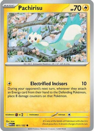 Pachirisu 51 Me01 Mega Evolution