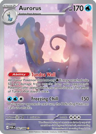 Aurorus 092 088 Me03 Perfect Order Holofoil