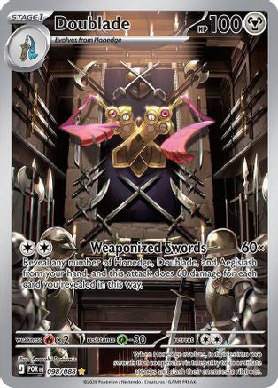 Doublade 098 088 Me03 Perfect Order Holofoil