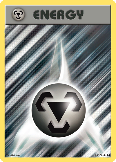Metal Energy 98 108 Evolutions Reverse Holofoil