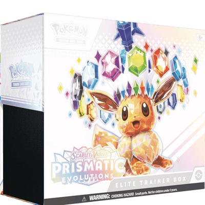 Pokemon Scarlet Violet Prismatic Evolutions Elite Trainer Box
