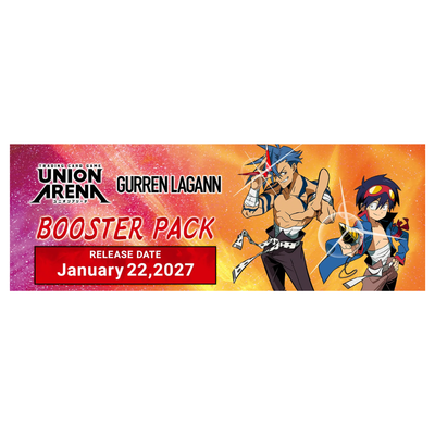 Union Arena Card Game Gurren Lagann Booster Box (Pre Order)