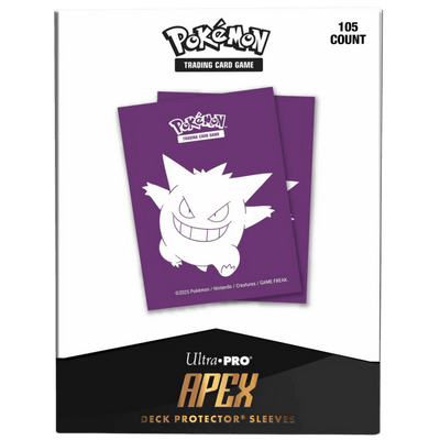 Ultra Pro Sleeves Apex Pokemon Gengar Elite Series 105ct