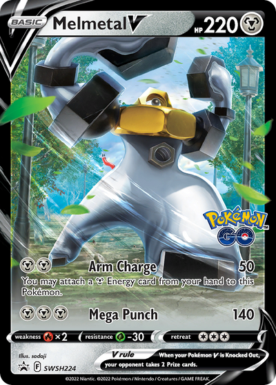 Melmetal V Swsh224 298 Swsh Black Star Promos Holofoil