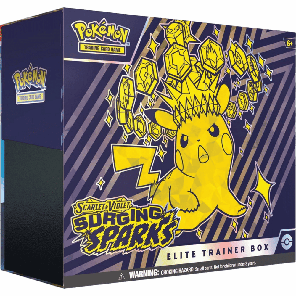 Pokemon Scarlet Violet Surging Sparks Elite Trainer Box