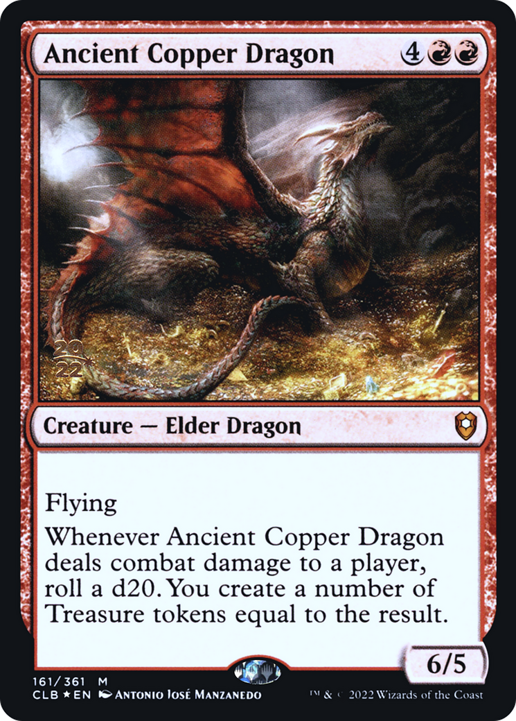 Ancient Copper Dragon (PRE-161) Foil